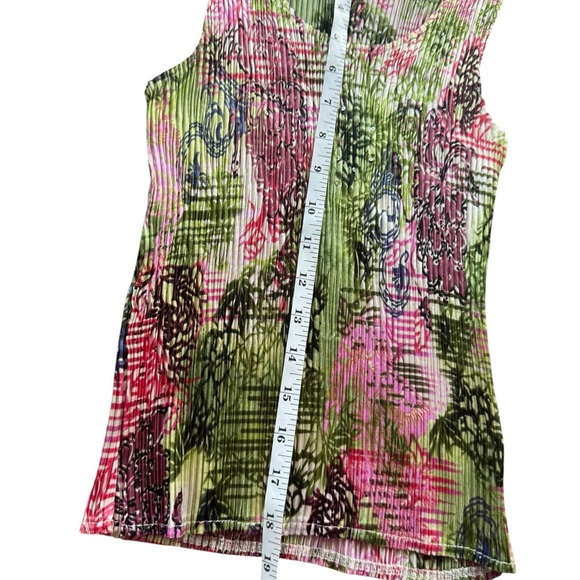 Y2K Patterned Sequin Stretchy Tank size Medium *Runs small - Picture 7 of 8